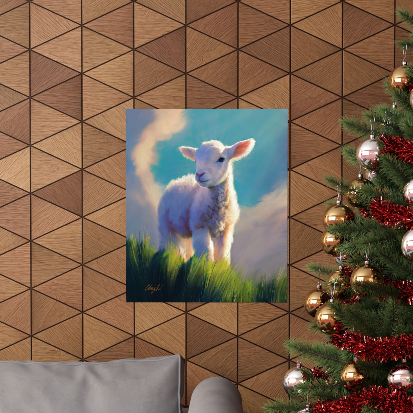 Premium Matte Print, "Without Blemish", by Chaz Walgamott