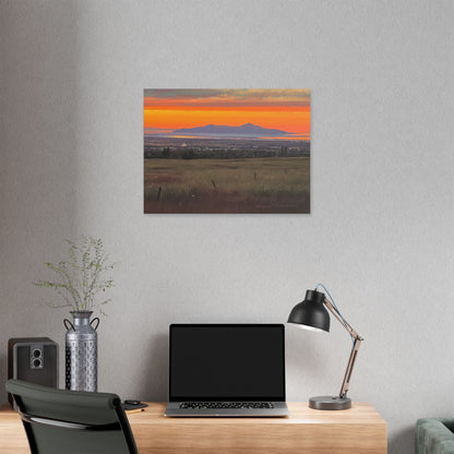 Classic Stretched Canvas, Stansbury Island Sunset, by Rod Walgamott