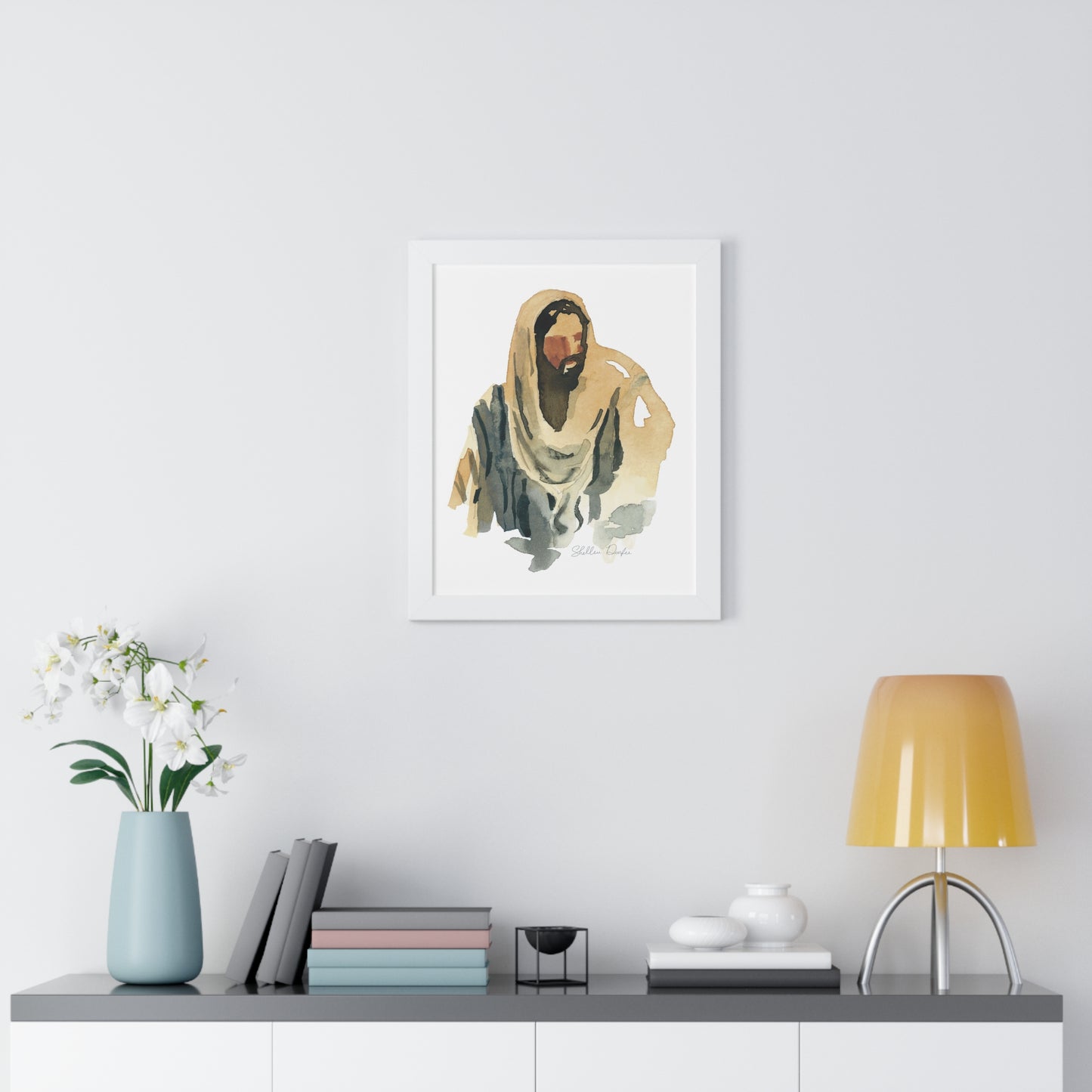 Framed Matte Print, Come Follow Me, by Shellece Durfee