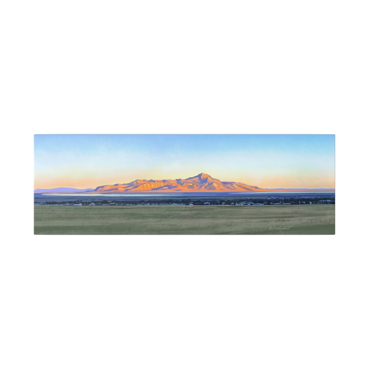 Classic Stretched Canvas, Stansbury Island Sunrise, by Rod Walgamott