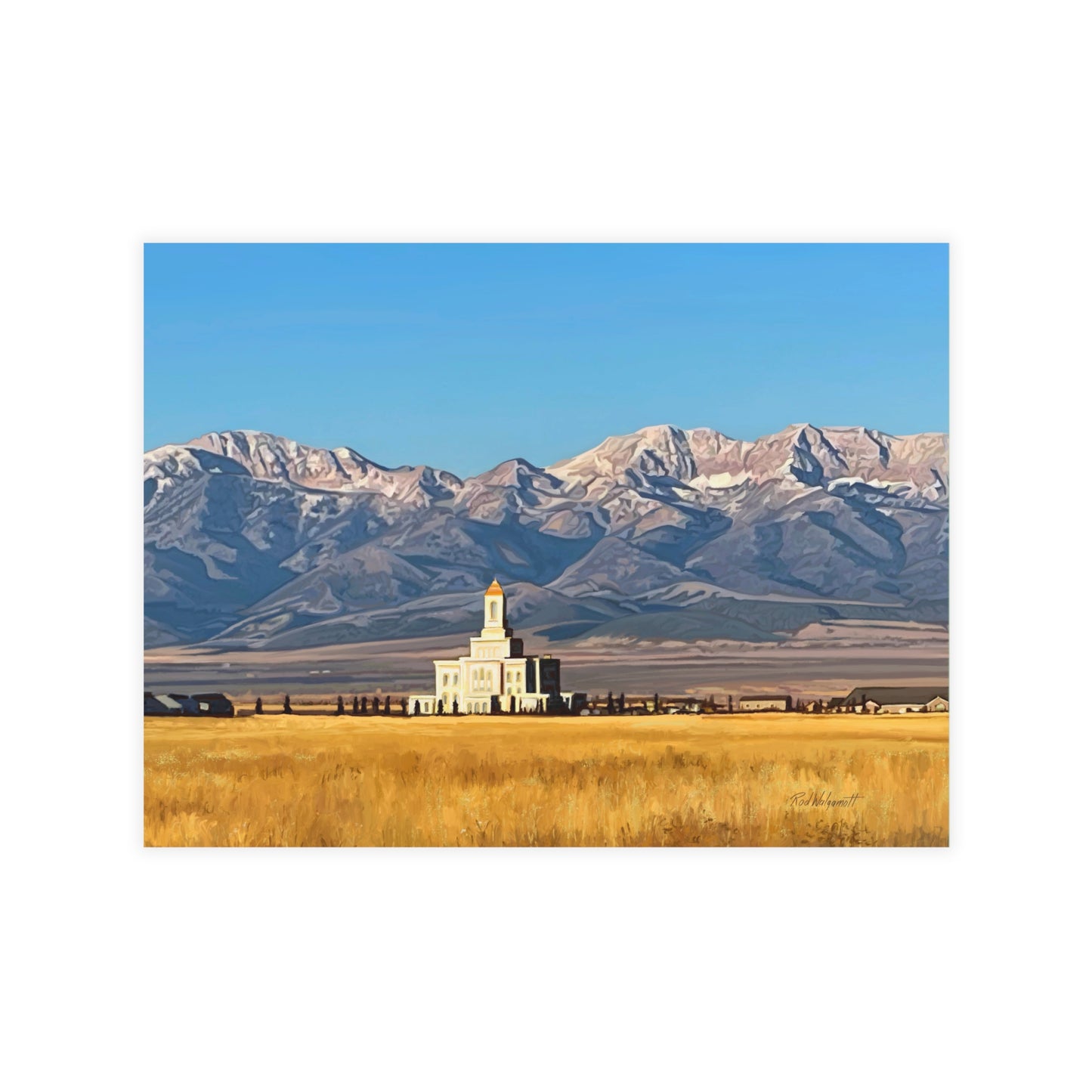 Temple Card Bundle (envelopes not included) Deseret Peak Temple and Deseret Peak