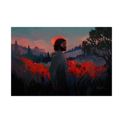 Premium Matte Print, "Though as Scarlet" by Chaz Walgamott