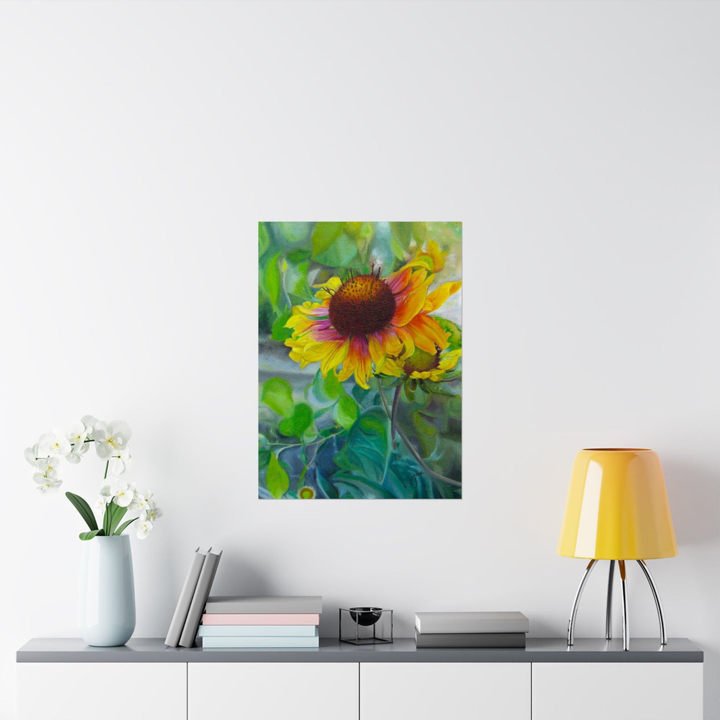 Indian Blanket Flower by Jane Autry, Premium Matte Paper Print