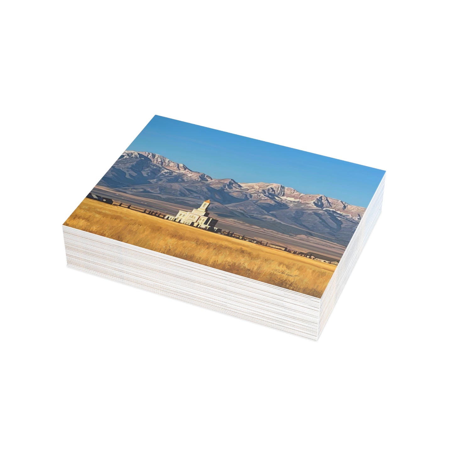 Temple Card Bundle (envelopes not included) Deseret Peak Temple and Deseret Peak