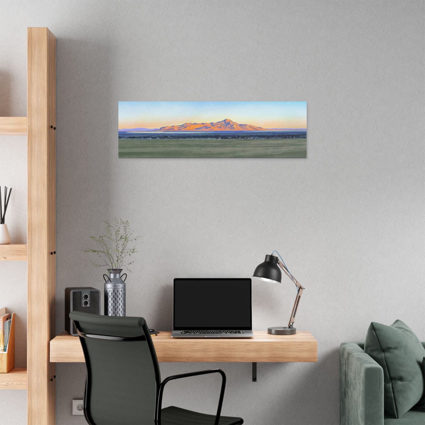 Classic Stretched Canvas, Stansbury Island Sunrise, by Rod Walgamott