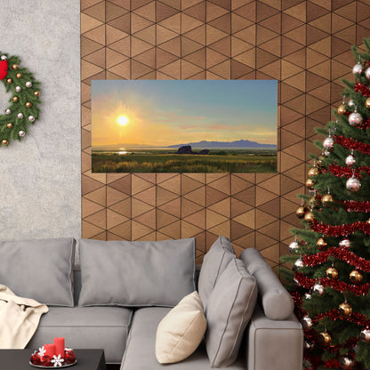 Premium Matte Print, Sunset at Adobe Rock, by Rod Walgamott