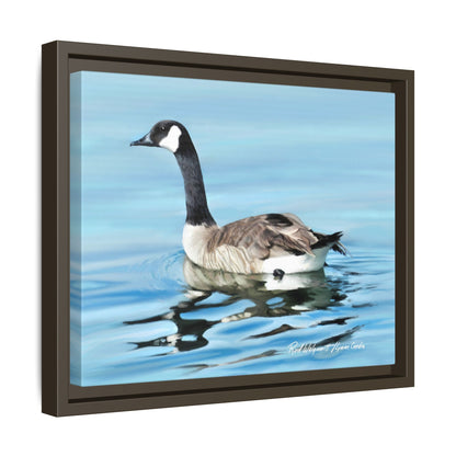 Canada Goose- Framed Matte Canvas Print