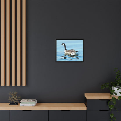 Canada Goose- Framed Matte Canvas Print