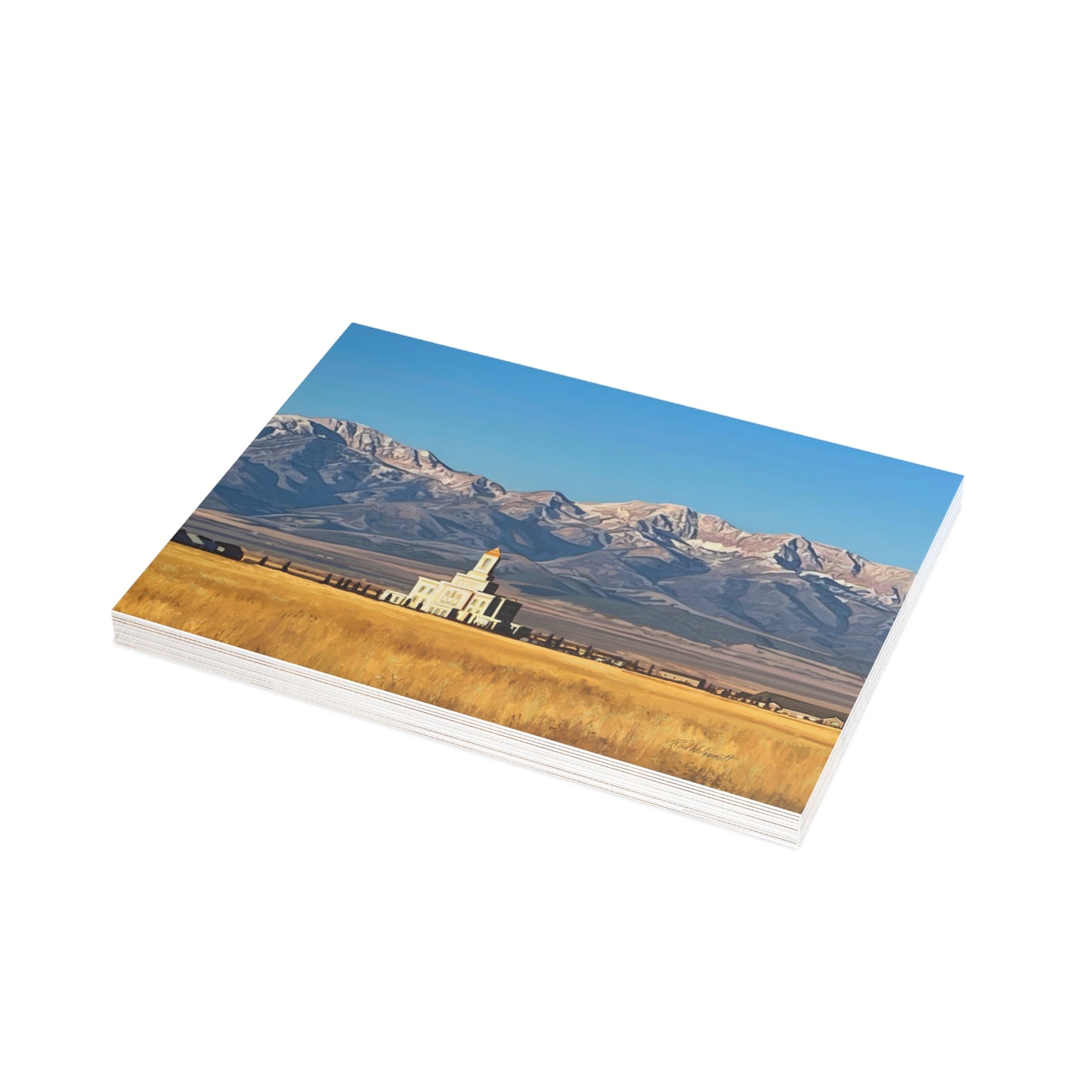Temple Card Bundle (envelopes not included) Deseret Peak Temple and Deseret Peak