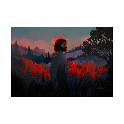 Premium Matte Print, "Though as Scarlet" by Chaz Walgamott