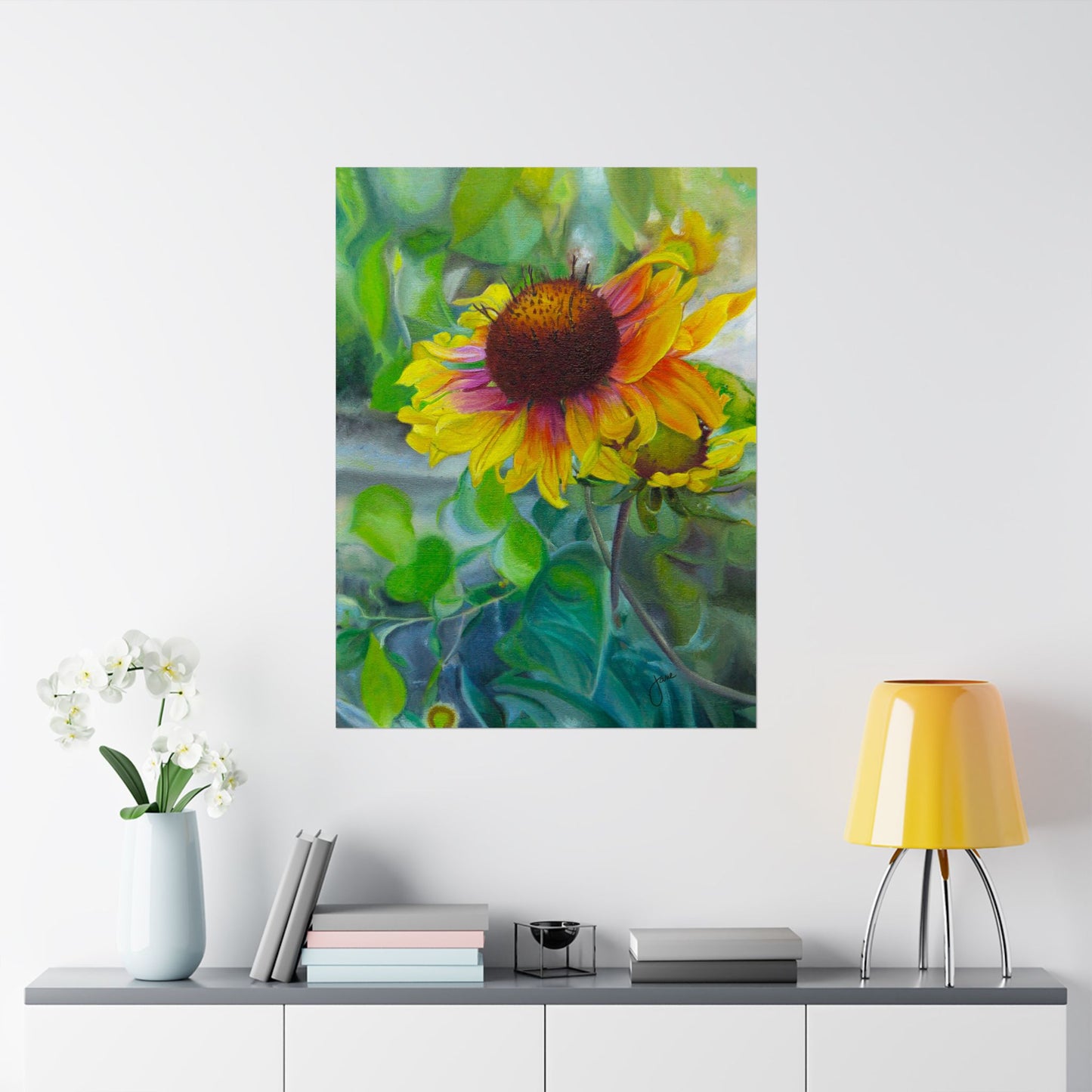 Indian Blanket Flower by Jane Autry, Premium Matte Paper Print