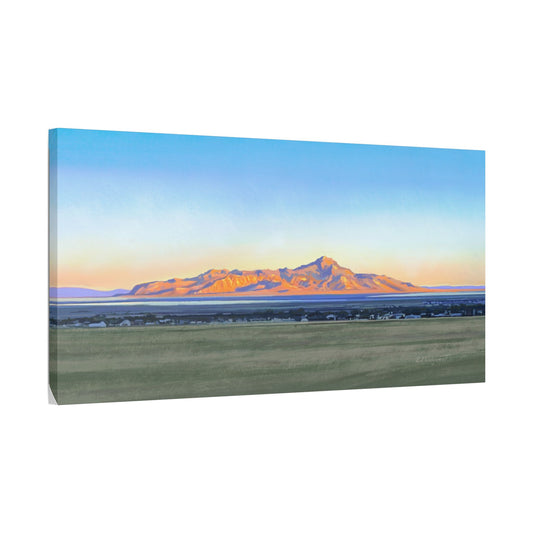 Classic Stretched Canvas, Stansbury Island Sunrise, by Rod Walgamott