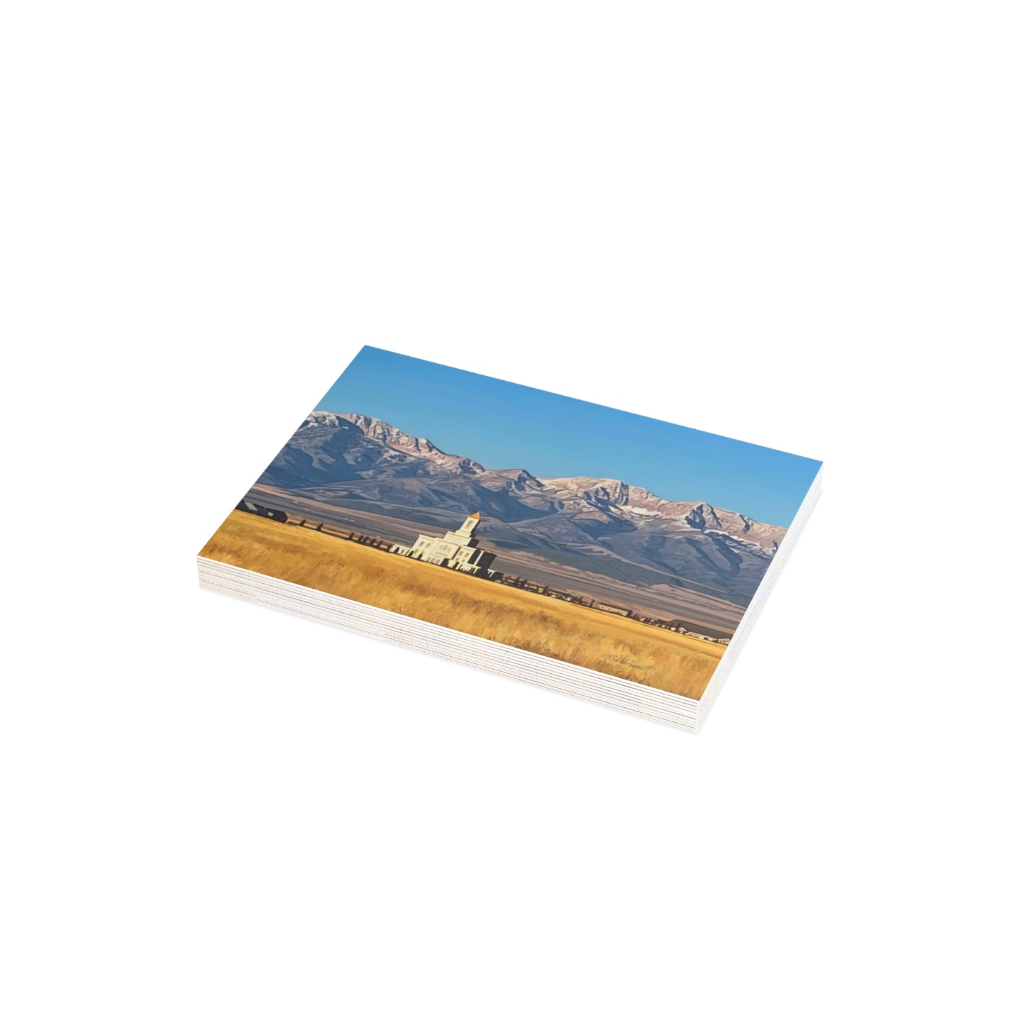 Temple Card Bundle (envelopes not included) Deseret Peak Temple and Deseret Peak