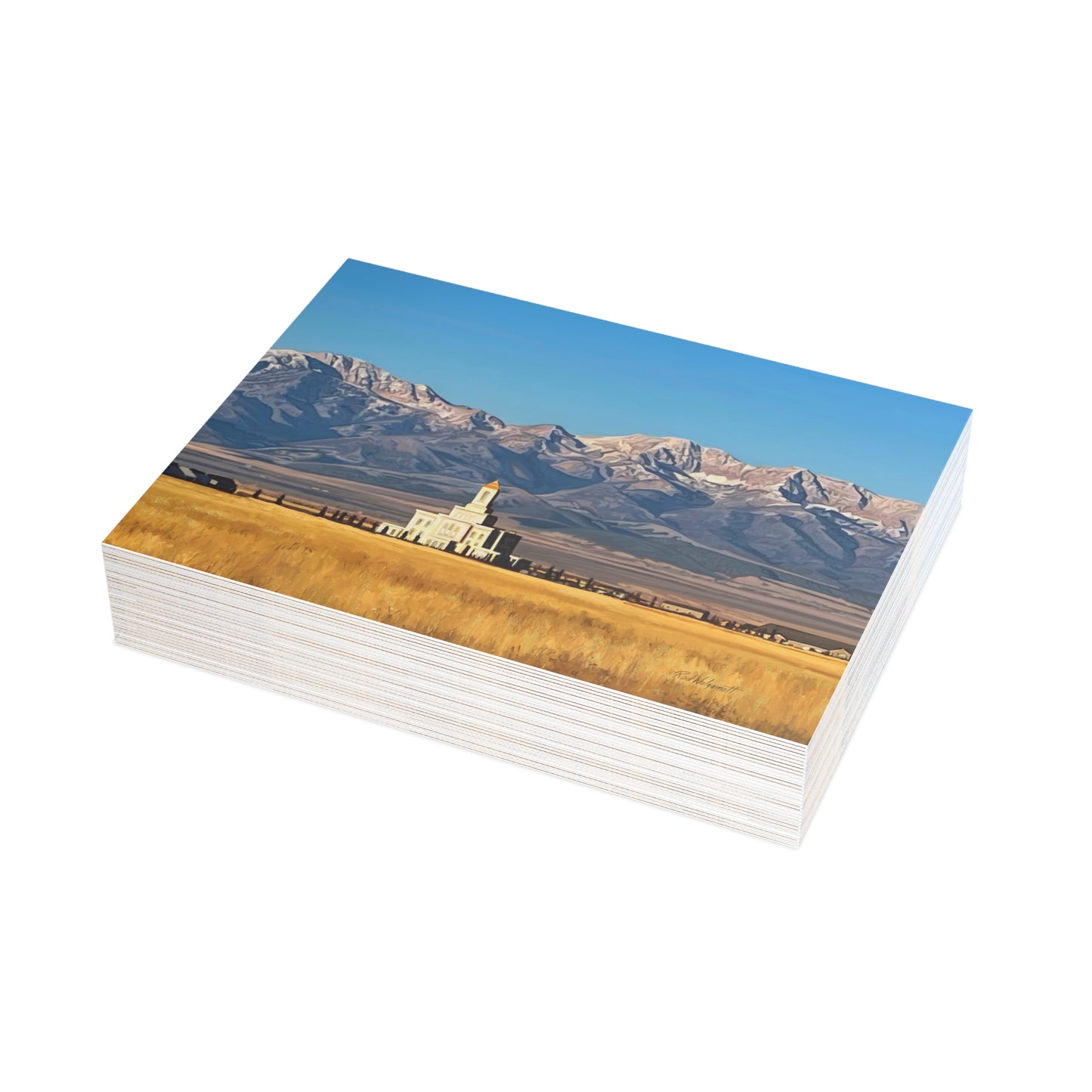 Temple Card Bundle (envelopes not included) Deseret Peak Temple and Deseret Peak
