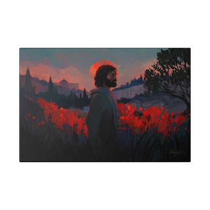 Classic Stretched Canvas, "Though as Scarlet" by Chaz Walgamott