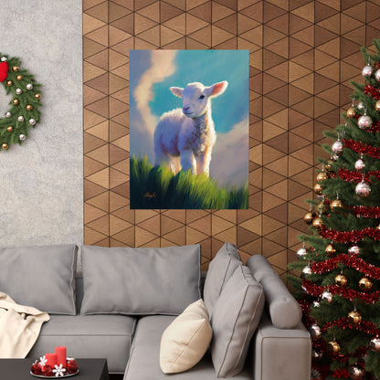 Premium Matte Print, "Without Blemish", by Chaz Walgamott