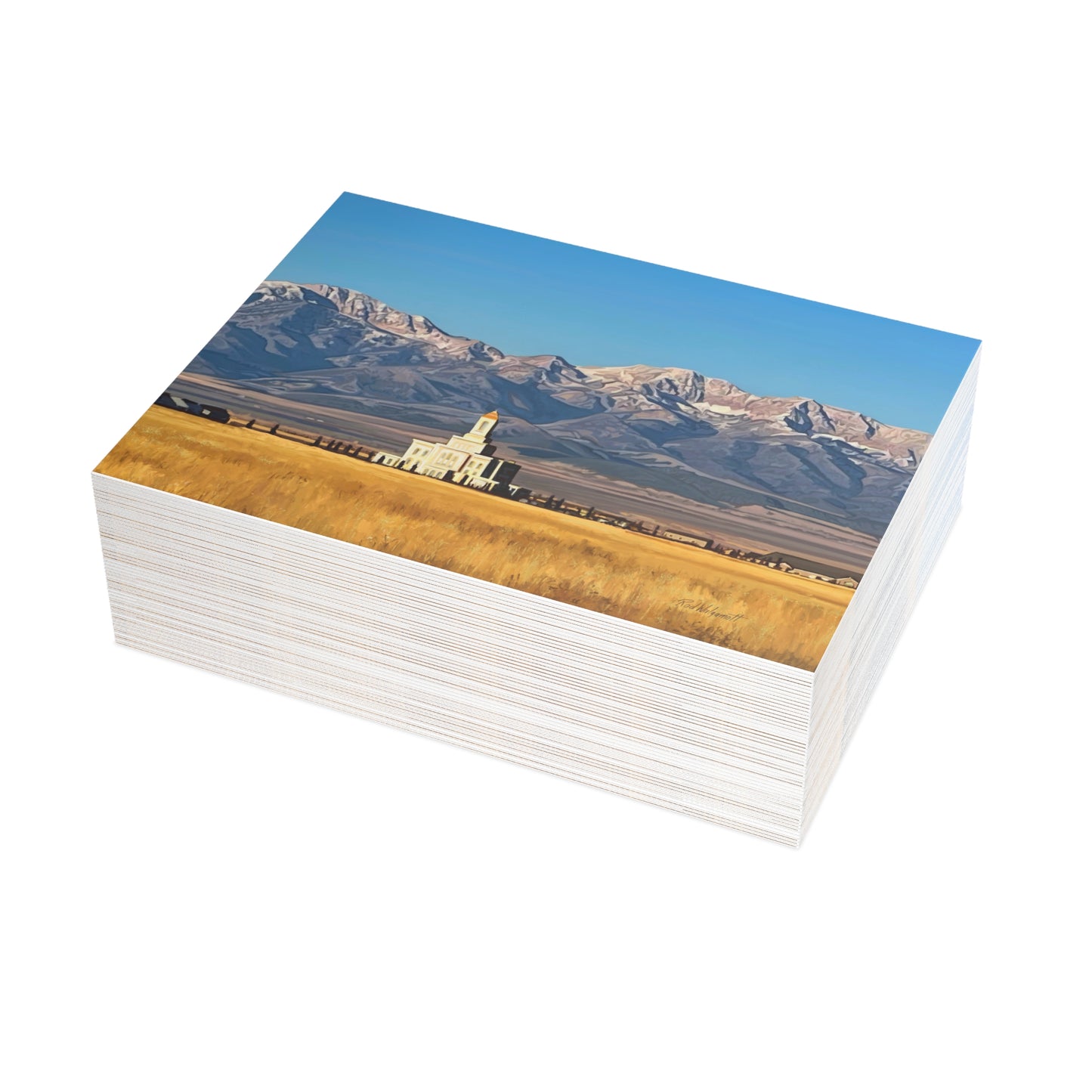 Temple Card Bundle (envelopes not included) Deseret Peak Temple and Deseret Peak