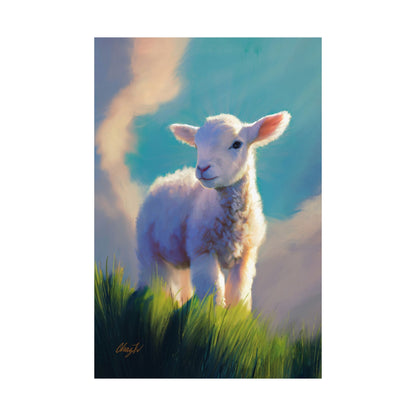 Premium Matte Print, "Without Blemish", by Chaz Walgamott