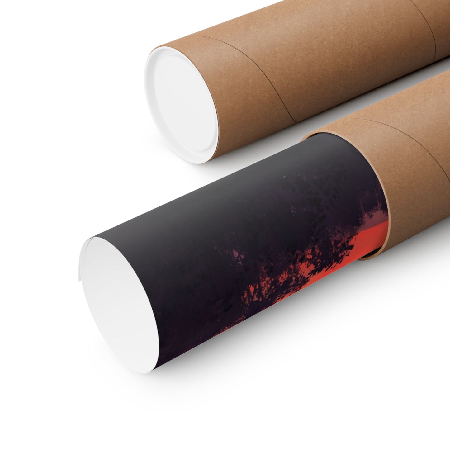 Premium Matte Print--Deseret Peak Temple--Sunset, by Chaz Walgamott