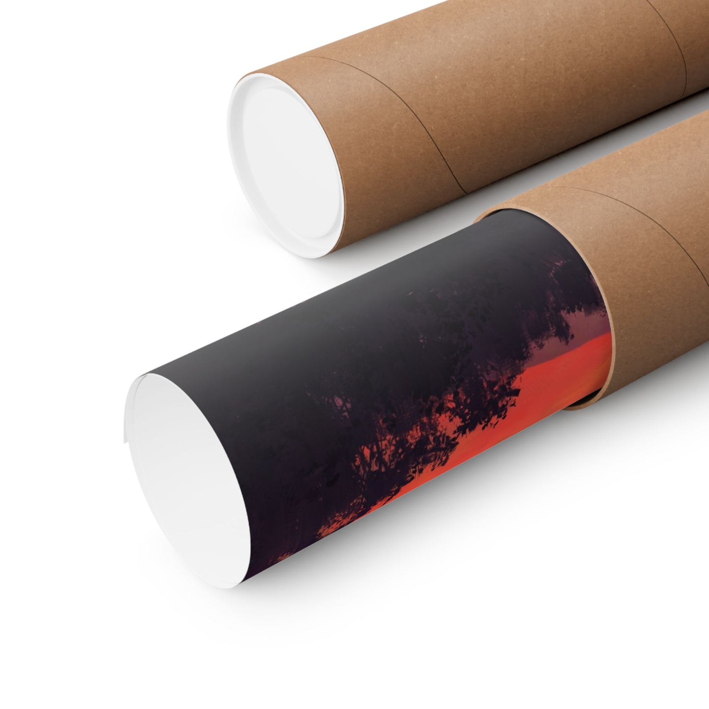 Premium Matte Print--Deseret Peak Temple--Sunset, by Chaz Walgamott
