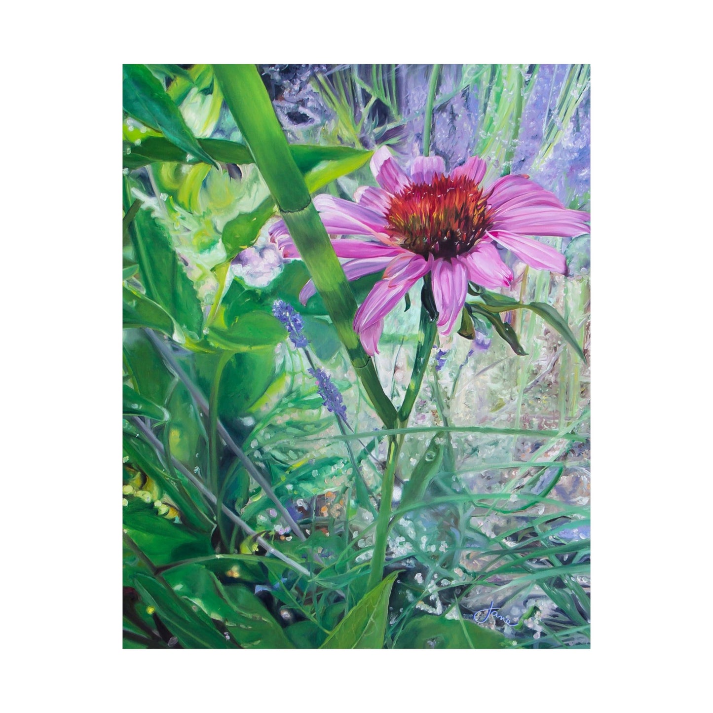 Garden Party by Jane Autry, Premium Matte Paper Print