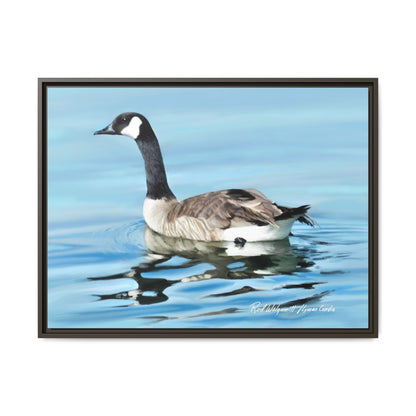 Canada Goose- Framed Matte Canvas Print