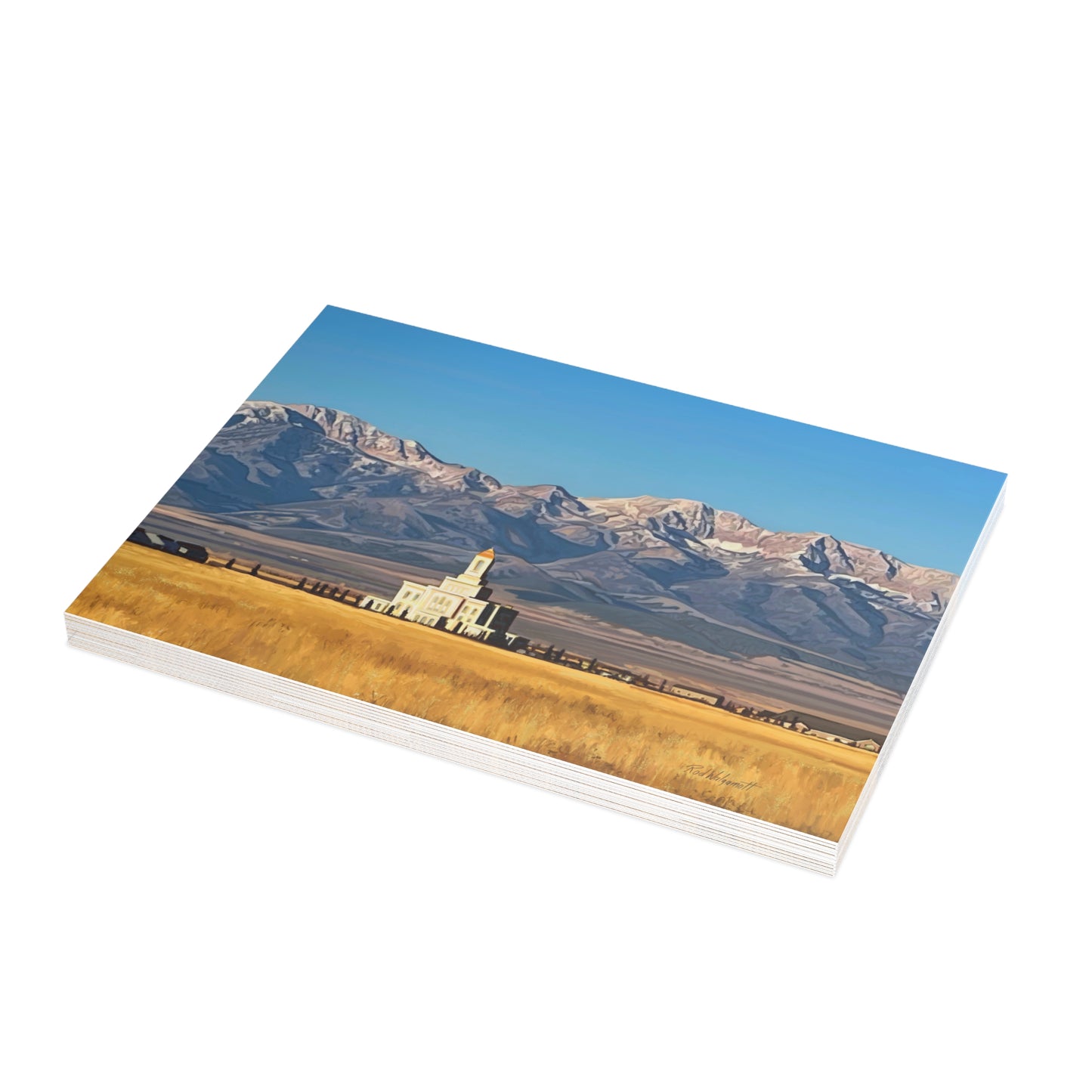 Temple Card Bundle (envelopes not included) Deseret Peak Temple and Deseret Peak