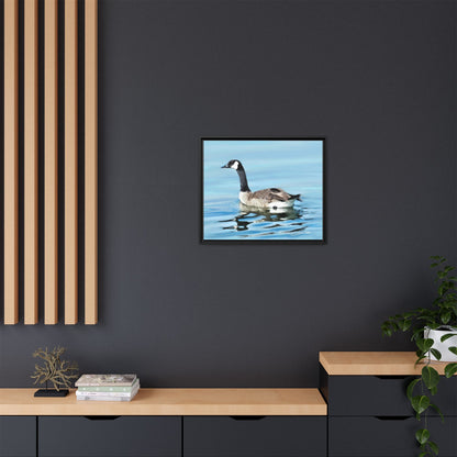 Canada Goose- Framed Matte Canvas Print
