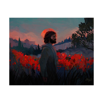 Premium Matte Print, "Though as Scarlet" by Chaz Walgamott