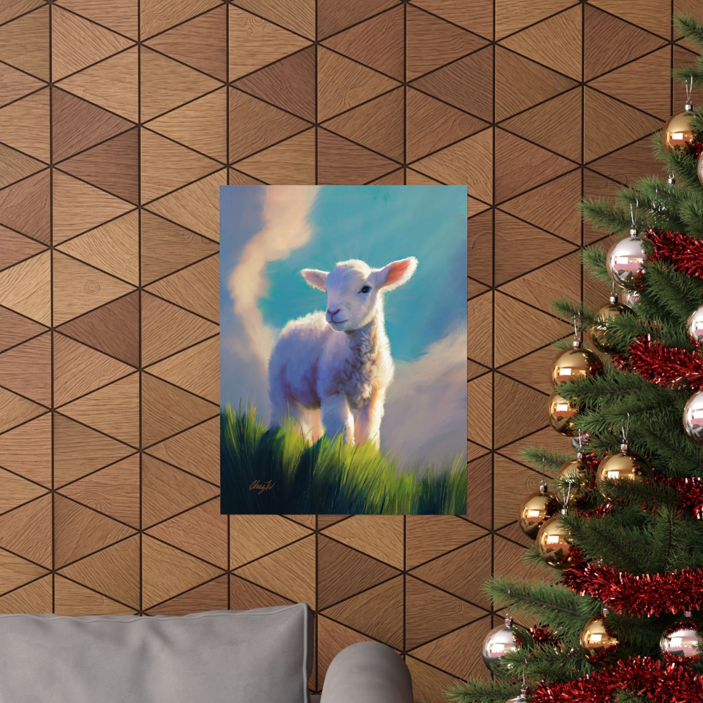 Premium Matte Print, "Without Blemish", by Chaz Walgamott