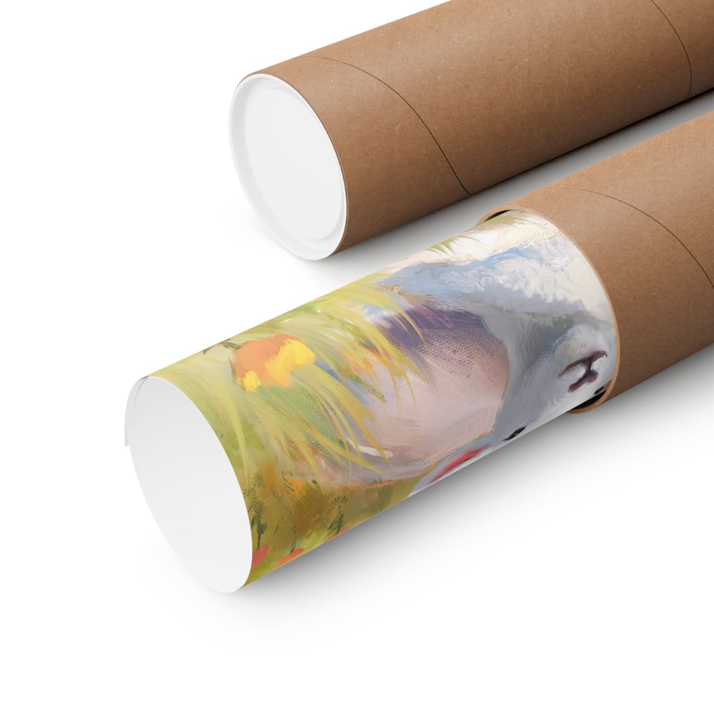 Premium Matte Print, The Lamb and the Lion, by Chaz Walgamott