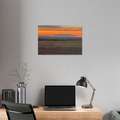 Classic Stretched Canvas, Stansbury Island Sunset, by Rod Walgamott