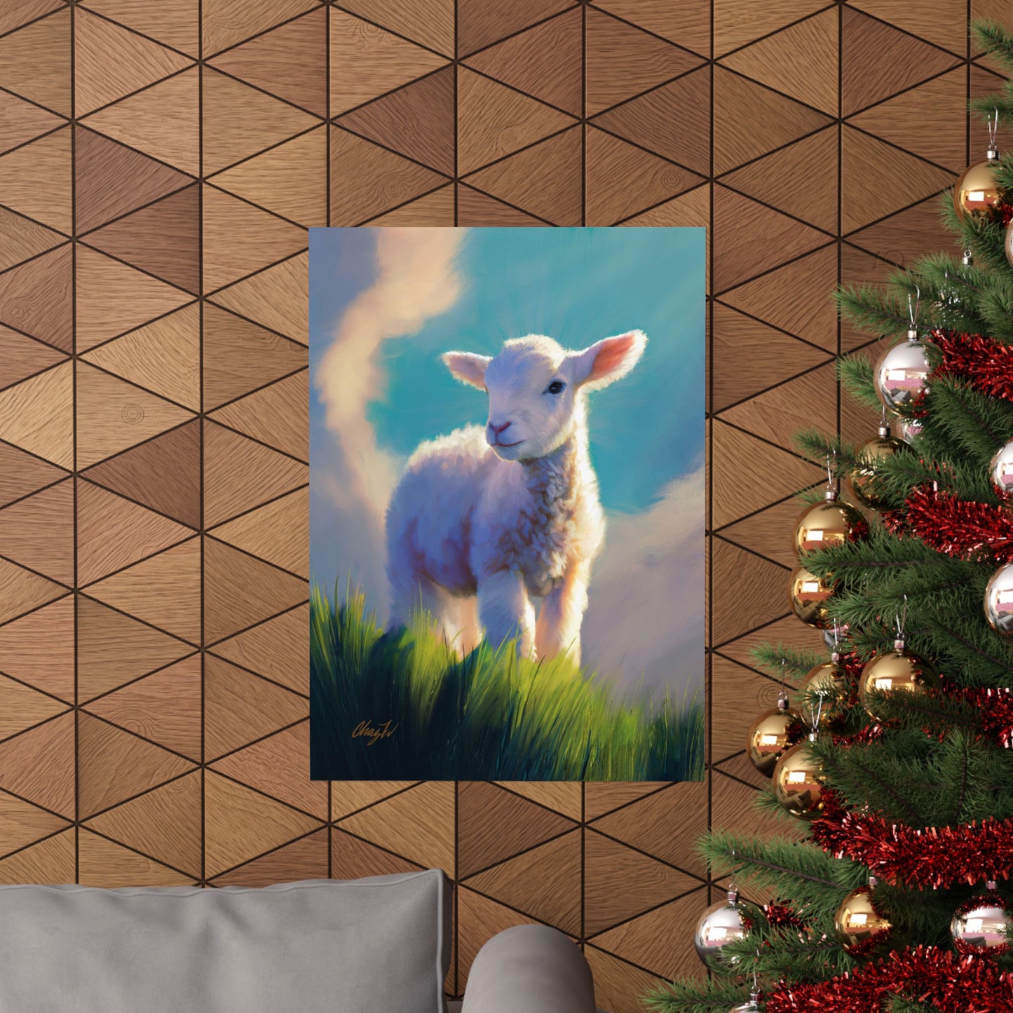 Premium Matte Print, "Without Blemish", by Chaz Walgamott