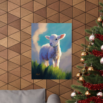 Premium Matte Print, "Without Blemish", by Chaz Walgamott