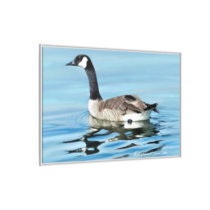 Canada Goose- Framed Matte Canvas Print