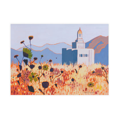 Temple Card Bundle (envelopes not included) Deseret Peak Temple by Shellece Durfee