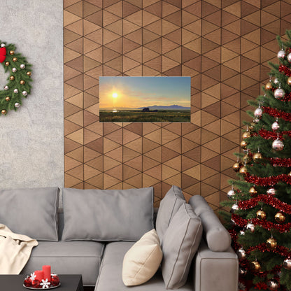 Premium Matte Print, Sunset at Adobe Rock, by Rod Walgamott