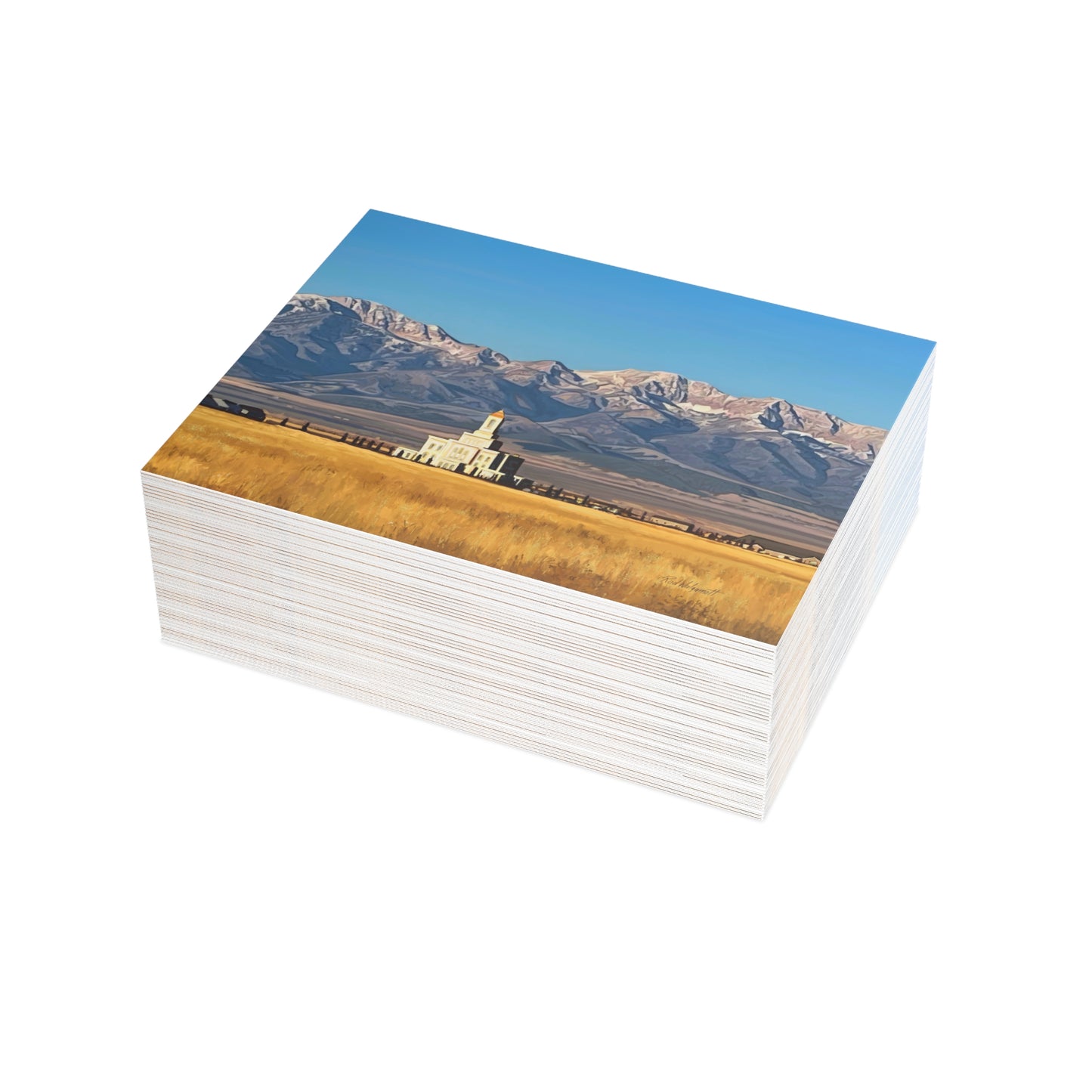 Temple Card Bundle (envelopes not included) Deseret Peak Temple and Deseret Peak