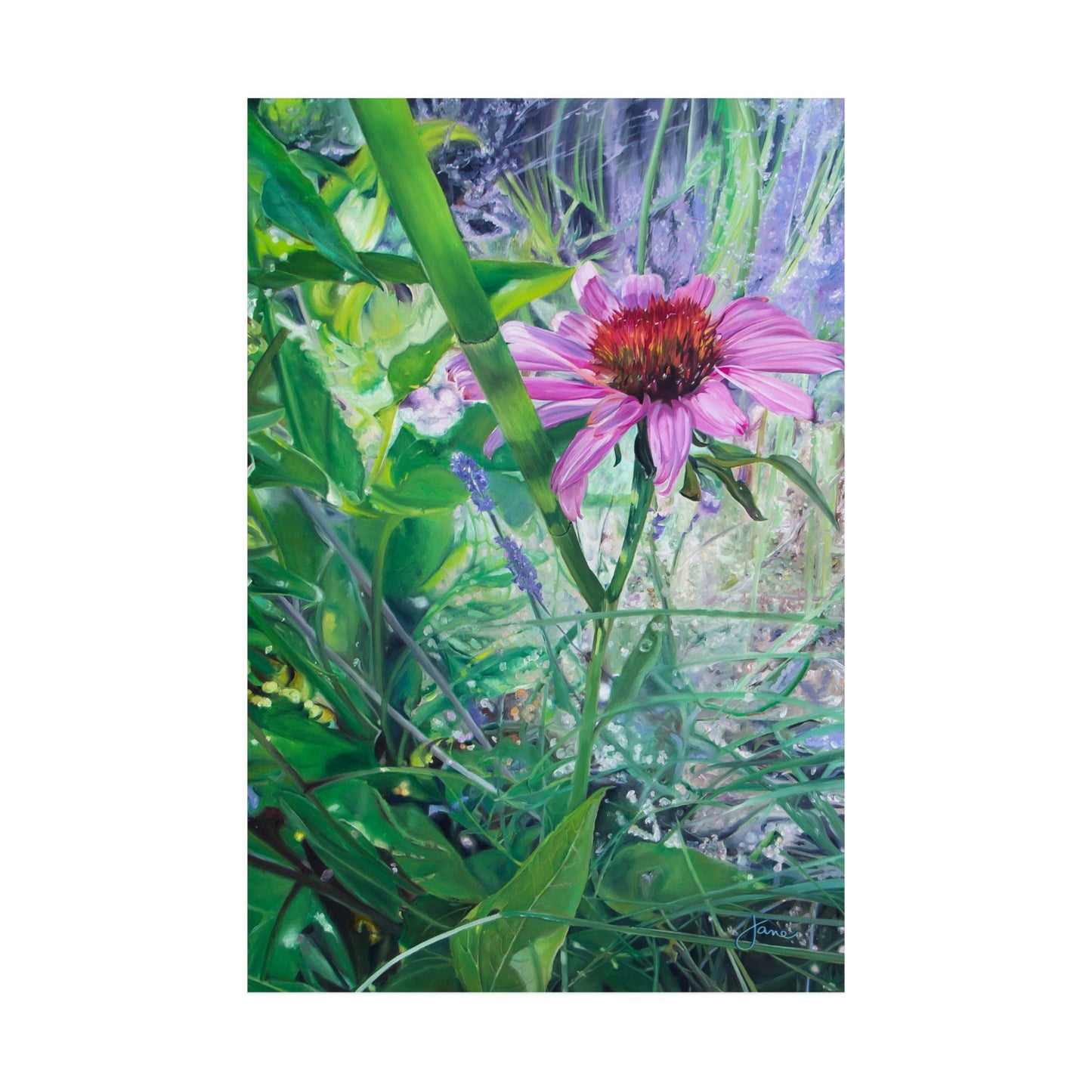 Garden Party by Jane Autry, Premium Matte Paper Print
