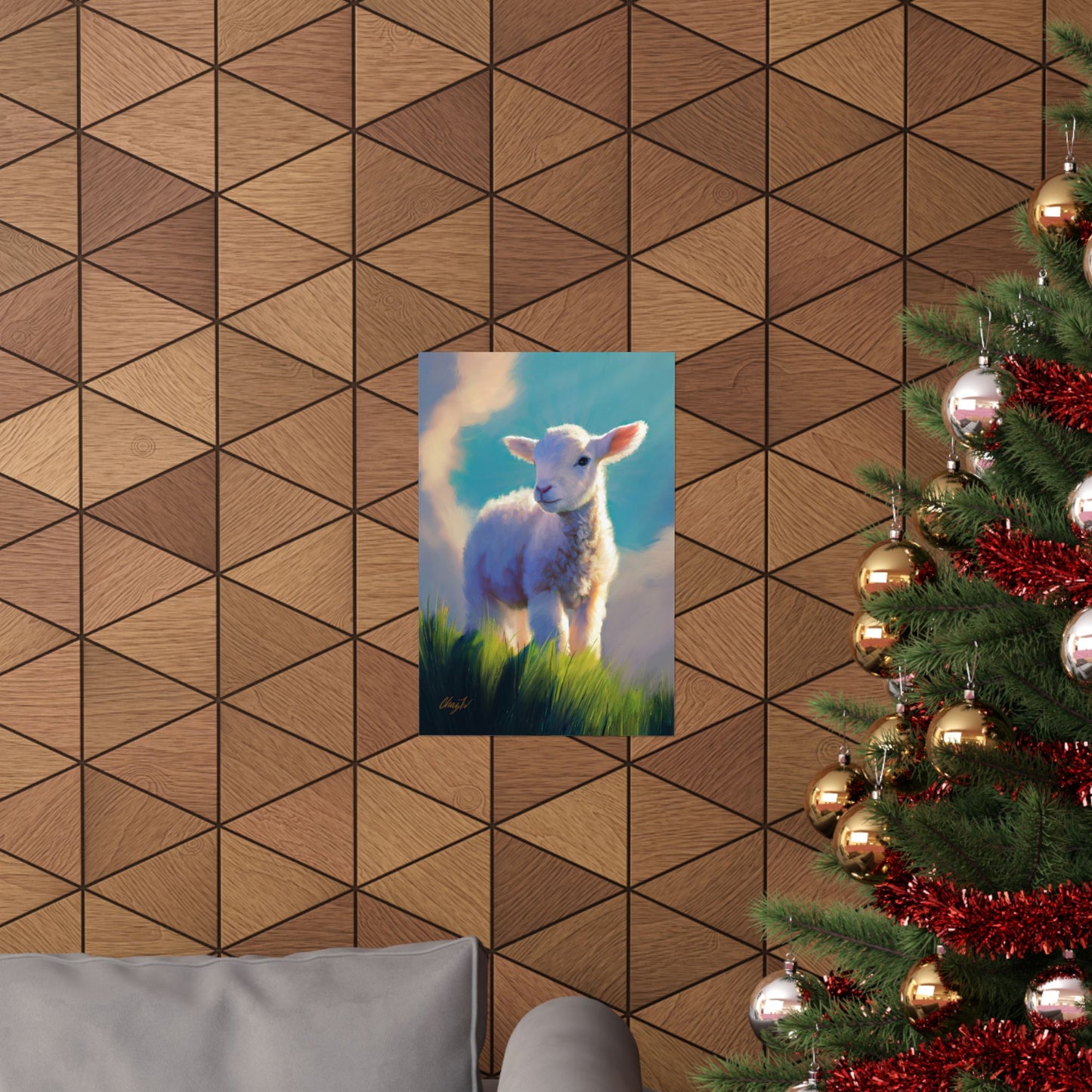 Premium Matte Print, "Without Blemish", by Chaz Walgamott