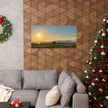 Premium Matte Print, Sunset at Adobe Rock, by Rod Walgamott