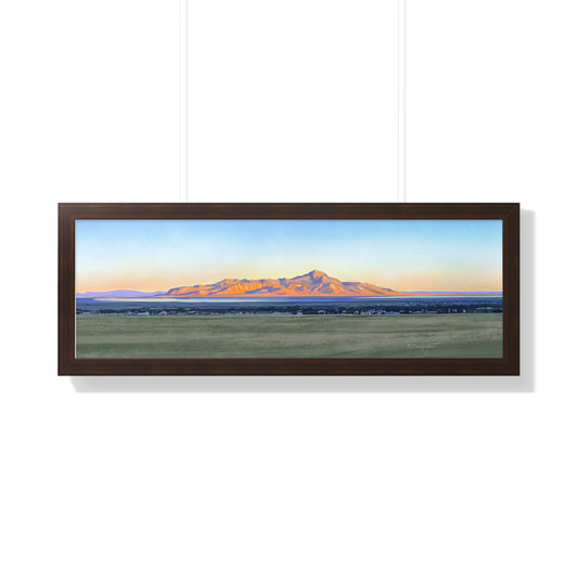 Framed Matte Print, Stansbury Island Sunrise, by Rod Walgamott