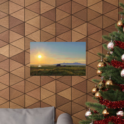 Premium Matte Print, Sunset at Adobe Rock, by Rod Walgamott