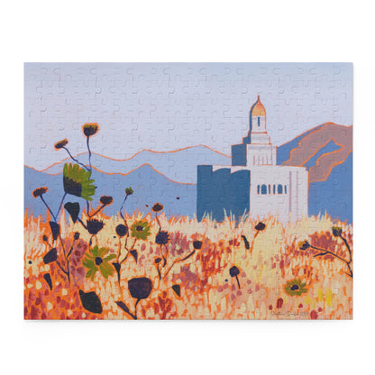 Puzzle, Deseret Peak Temple by Shellece Durfee (120, 252, 500-Piece)