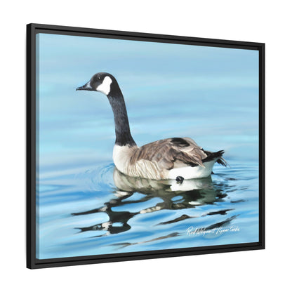 Canada Goose- Framed Matte Canvas Print