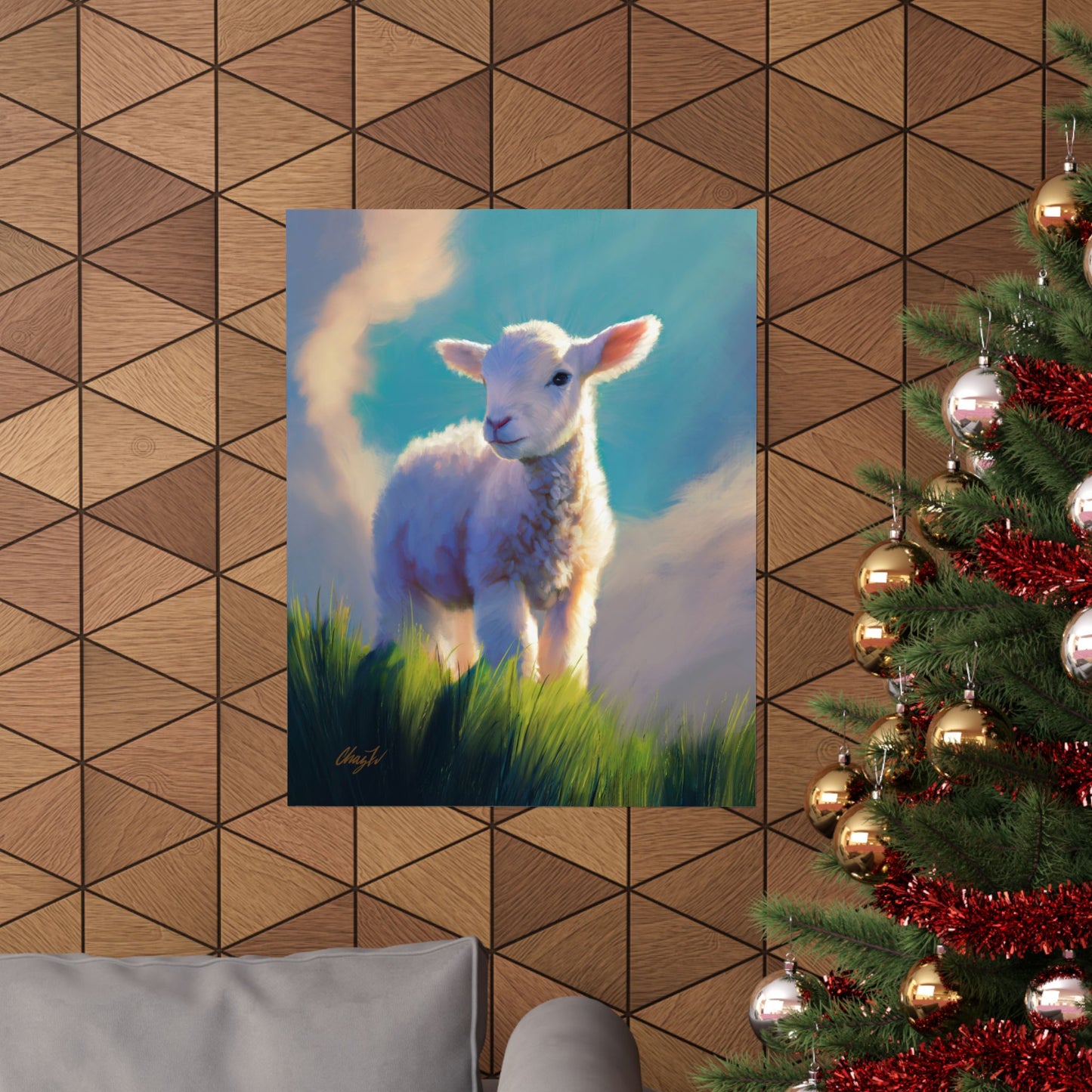 Premium Matte Print, "Without Blemish", by Chaz Walgamott