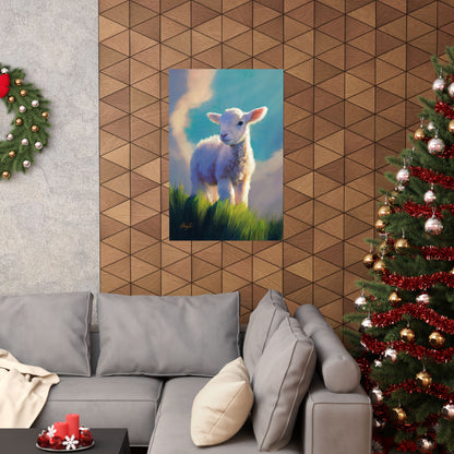 Premium Matte Print, "Without Blemish", by Chaz Walgamott