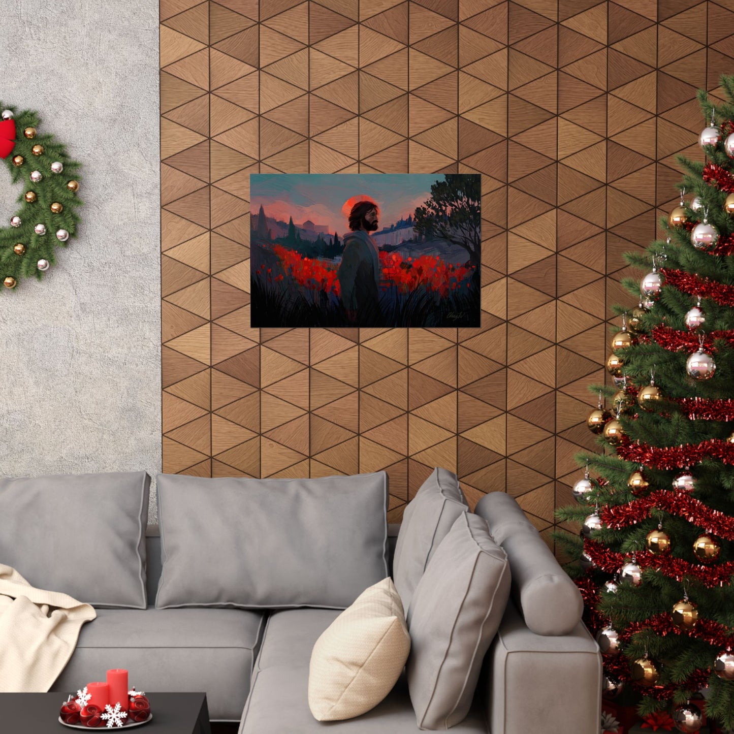 Premium Matte Print, "Though as Scarlet" by Chaz Walgamott