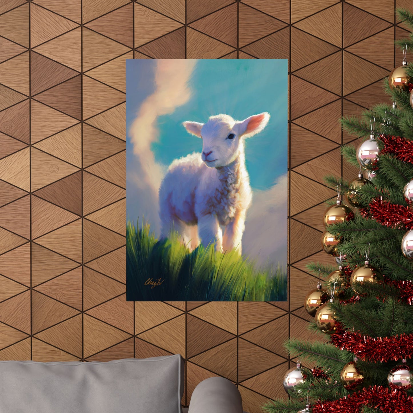 Premium Matte Print, "Without Blemish", by Chaz Walgamott