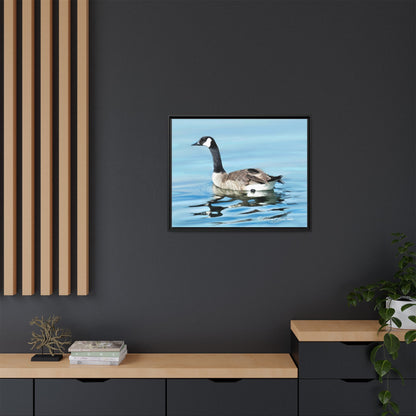 Canada Goose- Framed Matte Canvas Print